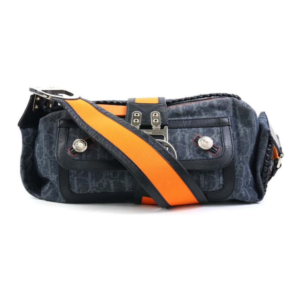 Christian Dior Flight Denim Shoulder Bag ange
